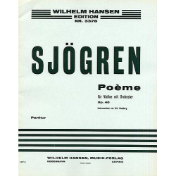 Poeme For Violin and Orchestra Op. 40 - Emil Sjögren