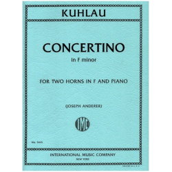 Concertino f minor - - Friedrich Daniel Rudolph Kuhlau