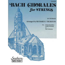 Bach Chorales For Strings (28 Chorales) -Johann Sebastian Bach / Arr.Richard E. Thurston