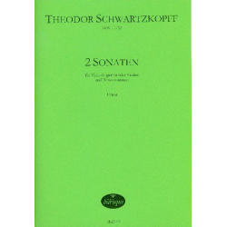 2 Sonaten für Viola da gamba - Theodor Schwartzkopff