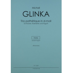 Trio pathétique d-Moll für Klarinette, Fagott und Klavier - Mikhail Glinka