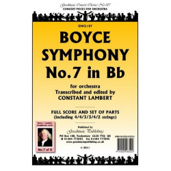 Symphony No.7 (Lambert) Pack Orchestra - William Boyce
