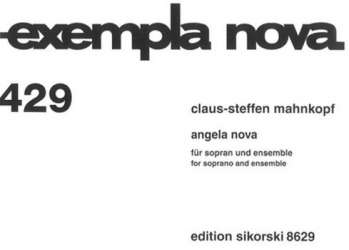 Angela nova - Claus-Steffen Mahnkopf