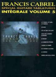 Francis Cabrel Integrale vol.5 : - Francis Cabrel