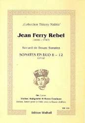 Sonates en duo vol.2 (nos.8-12) - Jean-Féry Rebel
