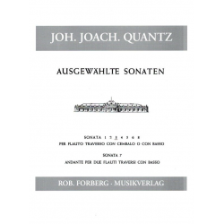 SONATE 8 : FUER 2 FLOETEN -Johann Joachim Quantz