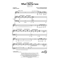 What I Did for Love - Marvin Hamlisch / Arr. Audrey Snyder