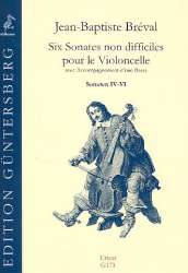 6 Sonates non difficile op.40 vol.2 pour - Jean Baptiste Breval