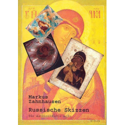 Russische Skizzen für Altblockflöte - Markus Zahnhausen