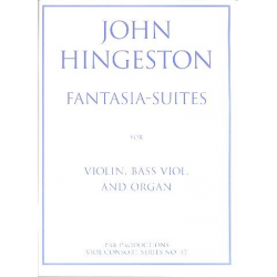 Fantasia-Suites for violin, bass viol - John Hingeston