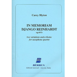 Im memoriam Django Reinhardt op.64b - Carey Blyton