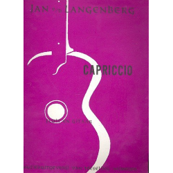 Capriccio für Flöte und Gitarre - Jan van den Langenberg