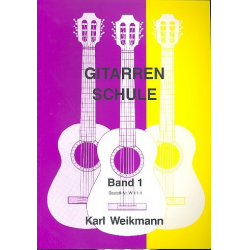 Gitarrenschule Band 1 - Karl Weikmann