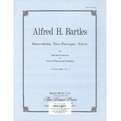 Beersheba neo-baroque Suite for - Alfred H. Bartels