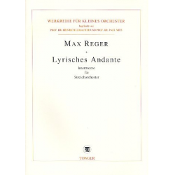 Lyrisches Andante für Streichorchester - Max Reger