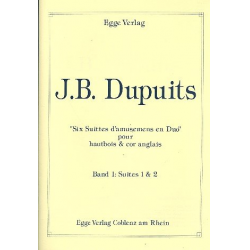 6 Suittes d'amusemens en duo Band 1 (Nr.1-2) - Jean Baptiste Dupuits