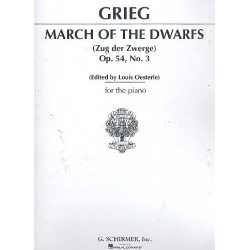 March of the Dwarfs op.54,3 for piano - Edvard Grieg