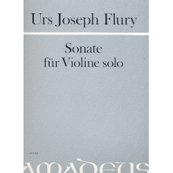 Sonate - für Violine - Urs Joseph Flury