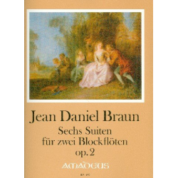 6 Suiten op.2 - Jean Daniel Braun