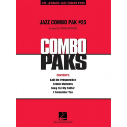 Jazz Combo Pak #25 (With MC) - Frank Mantooth