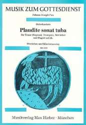 Plaudite sonat tuba - für Tenor (Sopran), - Johann Joseph Fux