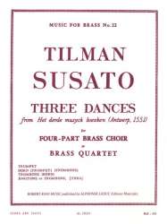 3 Dances from het derde musyck boexken - Tielman Susato