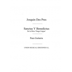 Sanctus y benedictus de la misa - Josquin Despres