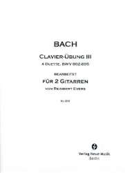 4 Duette aus Clavierübung III - Johann Sebastian Bach