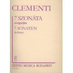 7 Sonatas for piano - Muzio Clementi / Arr. Gabor Kovats