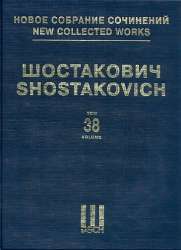 New collected Works Series 3 vol.38 - Dmitri Shostakovitch / Schostakowitsch