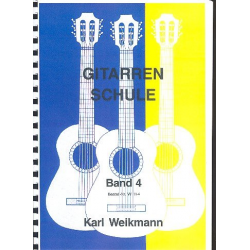 Gitarrenschule Band 4 - Karl Weikmann