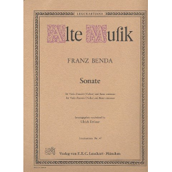 Sonate - Franz Benda