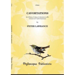 Cavortations wind ensemble -Peter Lawrance