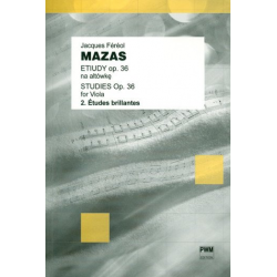 Etüden op.36 Band 2 für Viola - Jacques Mazas