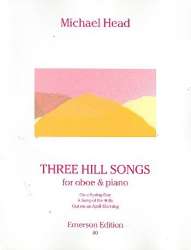 3 Hill Songs : für Oboe und klavier - Michael Head