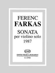 Farkas Ferenc Sonata 1987 - Ferenc Farkas