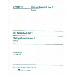 String Quartet no.2 - Milton Byron Babbitt