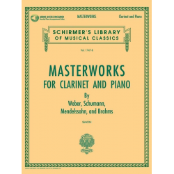 Masterworks for Clarinet and Piano - Eric Simon