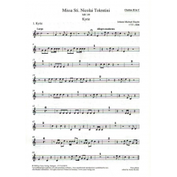 Haydn, Johann Michael : Missa Sancti Nicolai Tolentini - Johann Michael Haydn