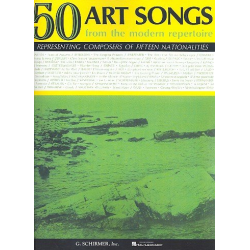50 Art Songs from the modern