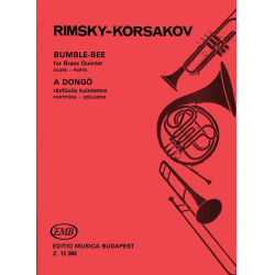 Bumble-Bee (Hummelflug) für Brass Quintet - Nicolaj / Nicolai / Nikolay Rimskij-Korsakov
