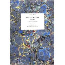 Pièces de viole livre 1 - Marin Marais