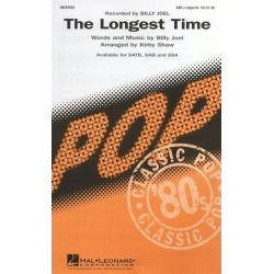 The Longest Time - Billy Joel / Arr. Kirby Shaw