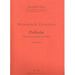 Preliudai from the Years 1901 and 1905 - Mikalojus Konstantinas Ciurlionis