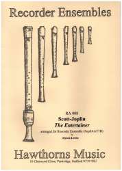 The Entertainer for recorder - Scott Joplin