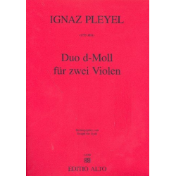 Duo d-Moll für 2 Violen - Ignaz Joseph Pleyel
