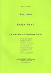 Bagatelle für Klarinette, Fagott und Orchester : - Arthur Heyme