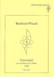 Terzenspiele für 2 Flöten und Altflöte - Reinhard Pfundt