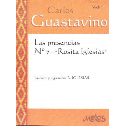 Rosita Iglesias for violin and piano - Carlos Guastavino