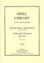 Concerto grosso op.3,4 - Francesco Geminiani